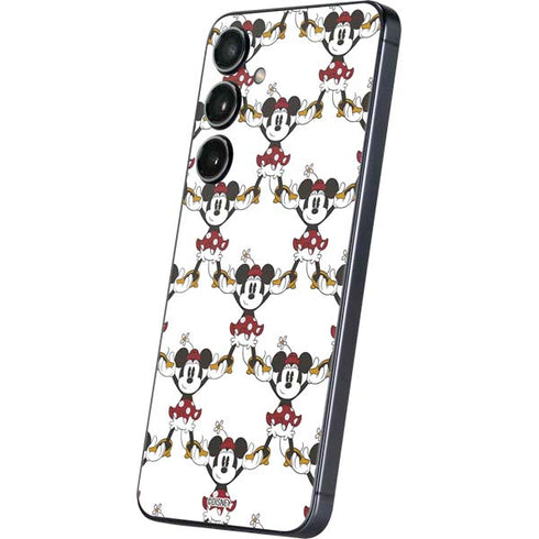 Disney Minnie Mouse Pattern Formation Galaxy S25 Plus Skin