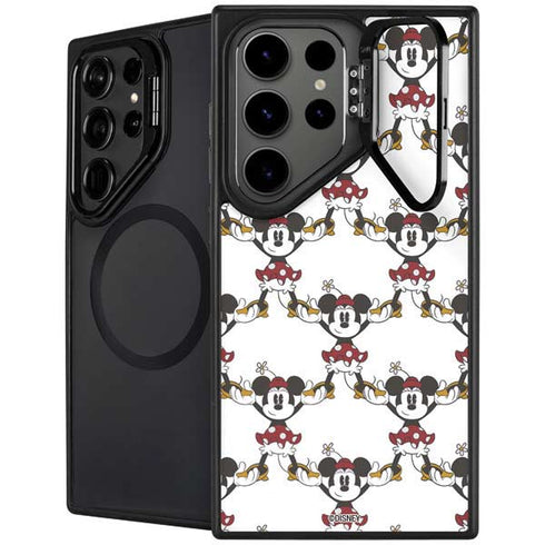 Disney Minnie Mouse Pattern Formation Galaxy S24 Ultra Kickstand Case