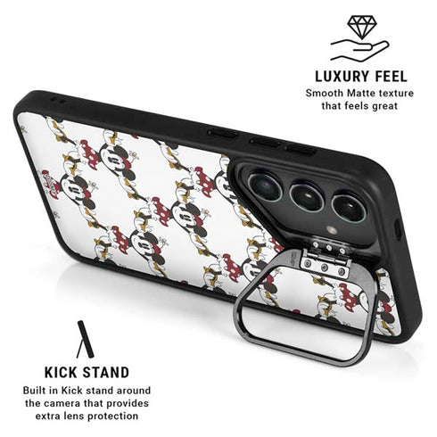 Disney Minnie Mouse Pattern Formation Galaxy S25 Ultra Kickstand Case