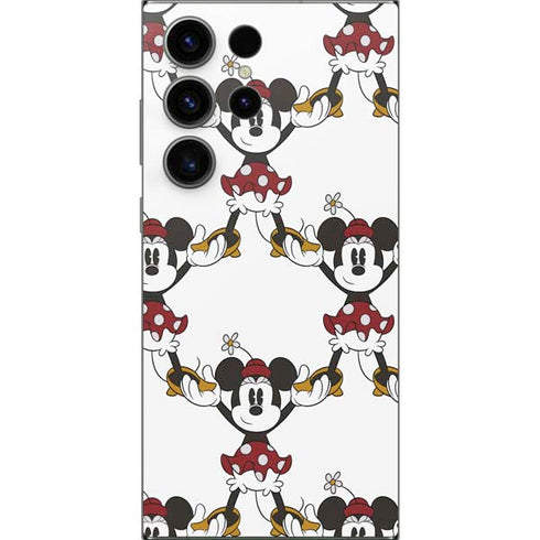 Disney Minnie Mouse Pattern Formation Galaxy S25 Ultra Skin