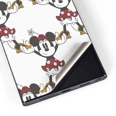 Disney Minnie Mouse Pattern Formation Galaxy S25 Ultra Skin