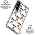 Disney Minnie Mouse Pattern Formation Galaxy S26 Clear Case