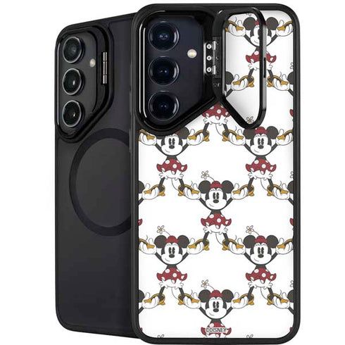 Disney Minnie Mouse Pattern Formation Galaxy S26 Plus Kickstand Case