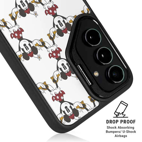 Disney Minnie Mouse Pattern Formation Galaxy S26 Plus Kickstand Case