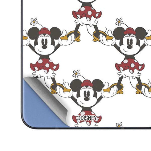 Disney Minnie Mouse Pattern Formation Galaxy Z Fold5 5G Skin