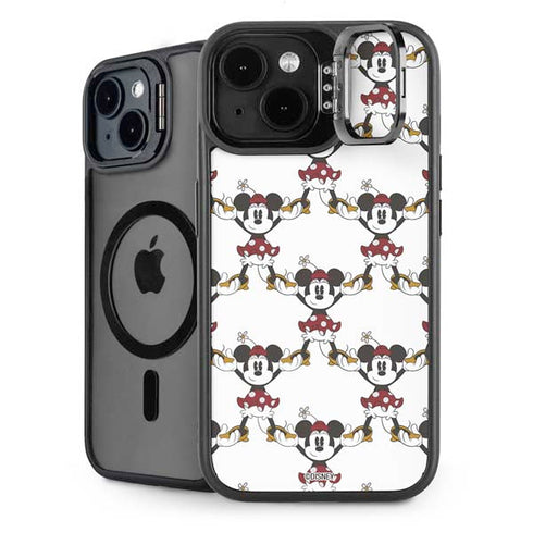 Disney Minnie Mouse Pattern Formation iPhone 13 Kickstand Case