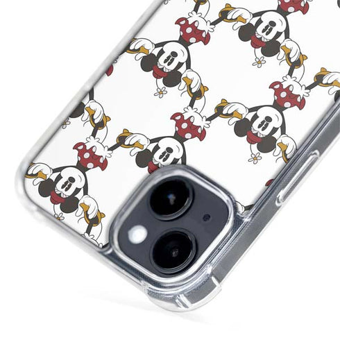 Disney Minnie Mouse Pattern Formation iPhone 14 MagSafe Case