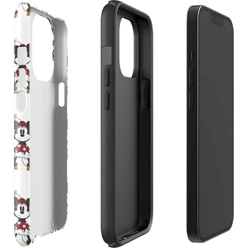 Disney Minnie Mouse Pattern Formation iPhone 15 Pro Impact Case