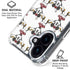 Disney Minnie Mouse Pattern Formation iPhone 16 Clear Case