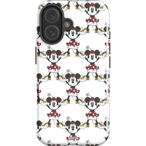 Disney Minnie Mouse Pattern Formation iPhone 16 Impact Case