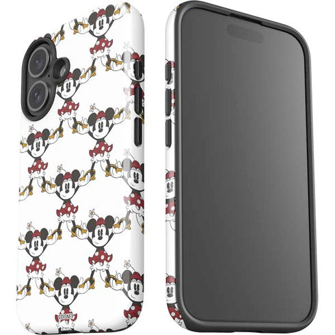 Disney Minnie Mouse Pattern Formation iPhone 16 Impact Case