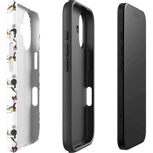 Disney Minnie Mouse Pattern Formation iPhone 16 Plus Impact Case