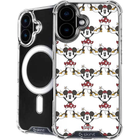 Disney Minnie Mouse Pattern Formation iPhone 16 Plus MagSafe Case