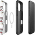 Disney Minnie Mouse Pattern Formation iPhone 16 Plus Magsafe Impact Case