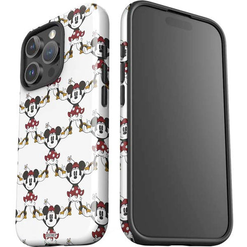Disney Minnie Mouse Pattern Formation iPhone 16 Pro Impact Case