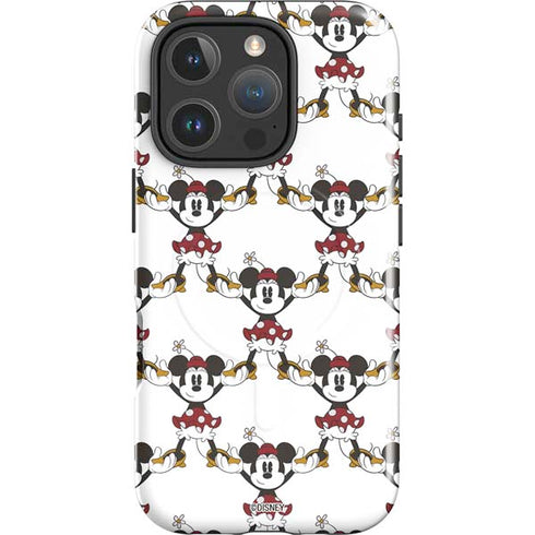 Disney Minnie Mouse Pattern Formation iPhone 16 Pro Magsafe Impact Case