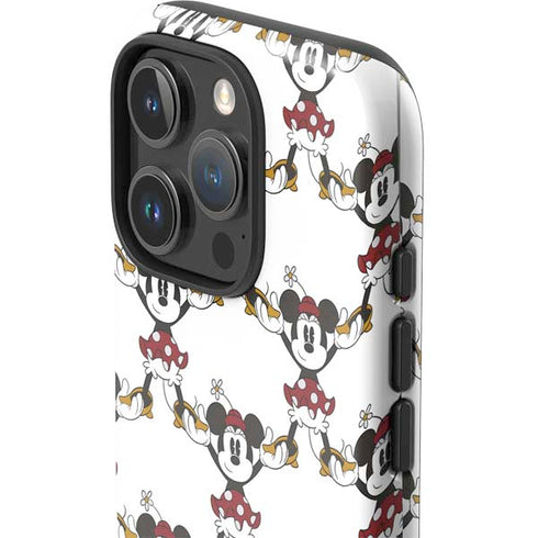 Disney Minnie Mouse Pattern Formation iPhone 16 Pro Max Impact Case