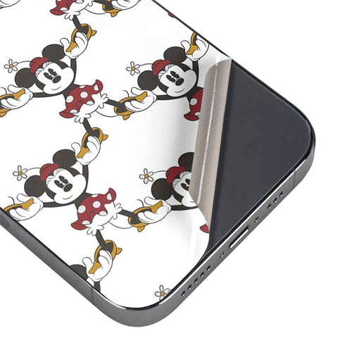 Disney Minnie Mouse Pattern Formation iPhone 16 Pro Max Skin