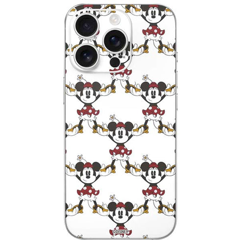 Disney Minnie Mouse Pattern Formation iPhone 16 Pro Skin