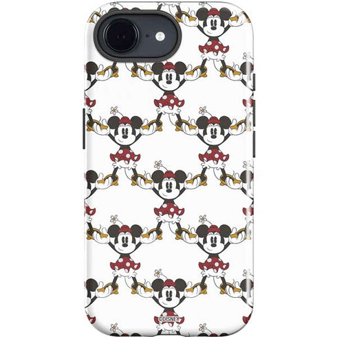 Disney Minnie Mouse Pattern Formation iPhone 16e Impact Case