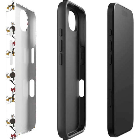 Disney Minnie Mouse Pattern Formation iPhone 16e Impact Case