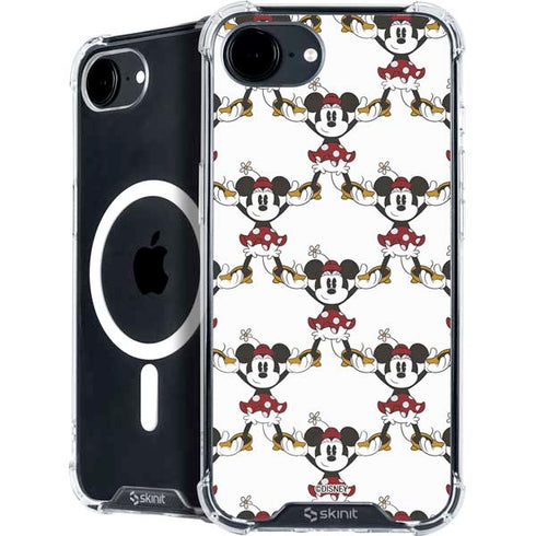 Disney Minnie Mouse Pattern Formation iPhone 16e MagSafe Case