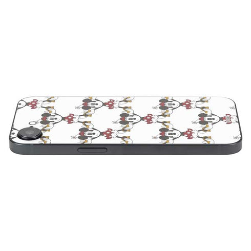 Disney Minnie Mouse Pattern Formation iPhone 16e Skin
