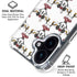 Disney Minnie Mouse Pattern Formation iPhone 17 Clear Case