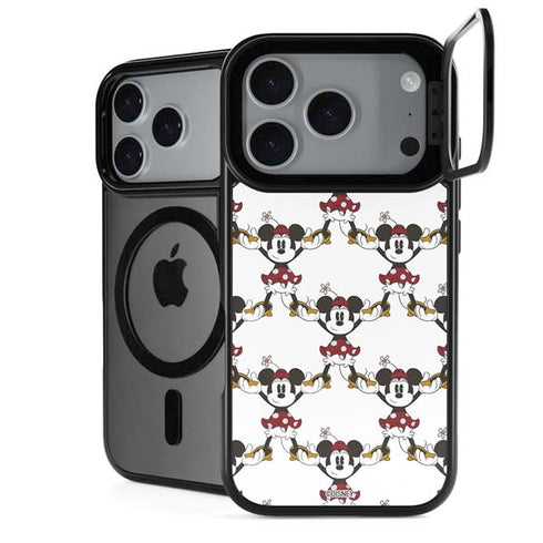 Disney Minnie Mouse Pattern Formation iPhone 18 Pro Kickstand Case