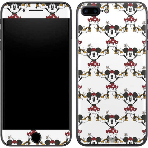 Disney Minnie Mouse Pattern Formation iPhone 7 Plus Skin