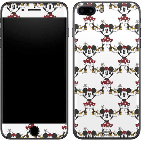 Disney Minnie Mouse Pattern Formation iPhone 8 Plus Skin