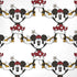 Disney Minnie Mouse Pattern Formation iPhone XS Skin