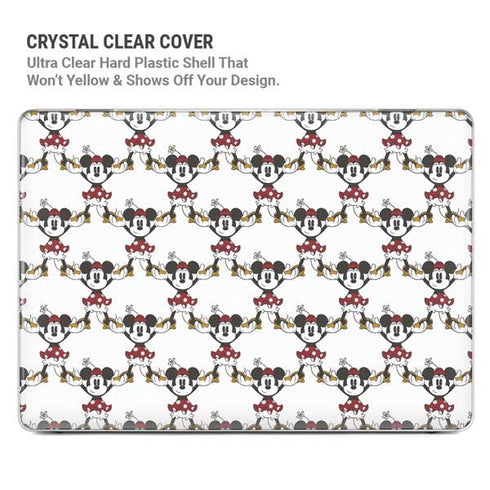 Disney Minnie Mouse Pattern Formation MacBook Pro 14in (2021-24) Case plus Skin