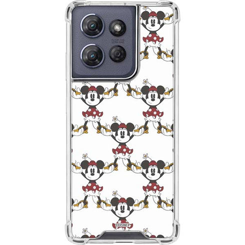 Disney Minnie Mouse Pattern Formation Moto G Power 5G (2025) Clear Case