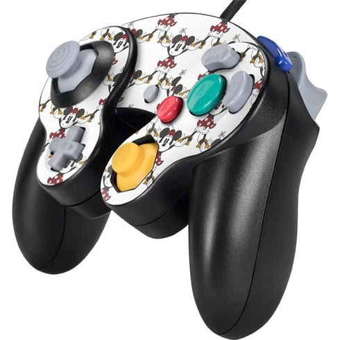 Disney Minnie Mouse Pattern Formation Nintendo GameCube Controller Skin