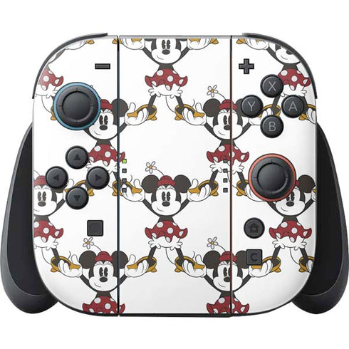 Disney Minnie Mouse Pattern Formation Nintendo Switch 2 (2025) Joy-Con Controller Skin