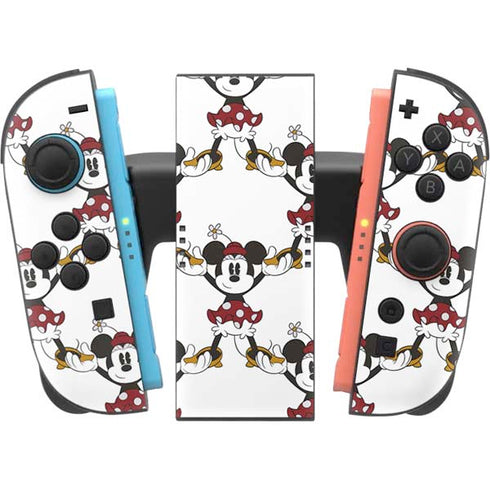 Disney Minnie Mouse Pattern Formation Nintendo Switch 2 (2025) Joy-Con Controller Skin