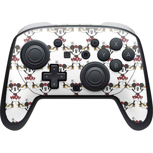 Disney Minnie Mouse Pattern Formation Nintendo Switch 2 (2025) Pro Controller Skin