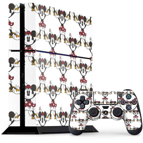 Disney Minnie Mouse Pattern Formation PS4 Console and Controller Bundle Skin