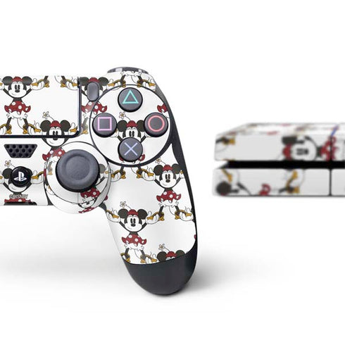 Disney Minnie Mouse Pattern Formation PS4 Console and Controller Bundle Skin