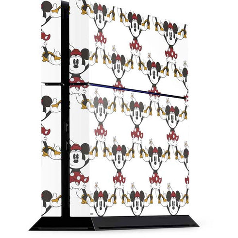 Disney Minnie Mouse Pattern Formation PlayStation PS4 Skins