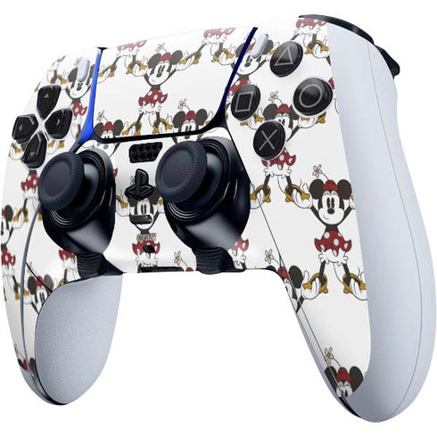 Disney Minnie Mouse Pattern Formation PS5 DualSense Edge Pro Controller Skin