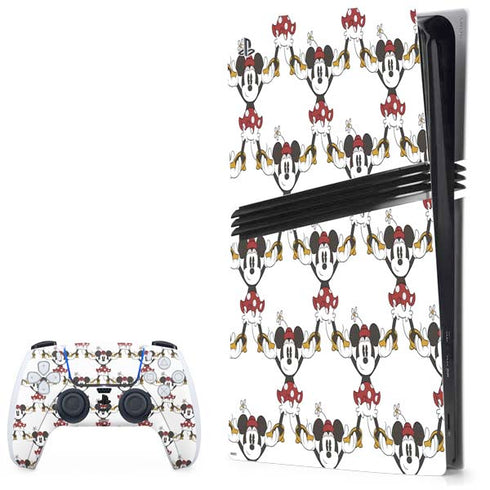 Disney Minnie Mouse Pattern Formation PlayStation PS5 Skins