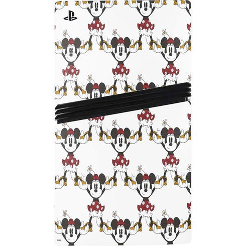 Disney Minnie Mouse Pattern Formation PS5 Pro Console Skin
