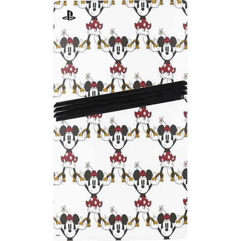 Disney Minnie Mouse Pattern Formation PS5 Pro Disk Bundle Skin