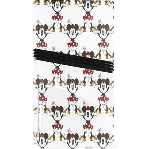 Disney Minnie Mouse Pattern Formation PS5 Pro Disk Bundle Skin