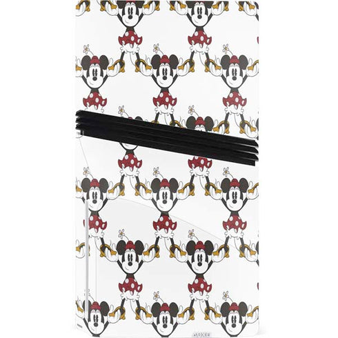 Disney Minnie Mouse Pattern Formation PS5 Pro Disk Console Skin