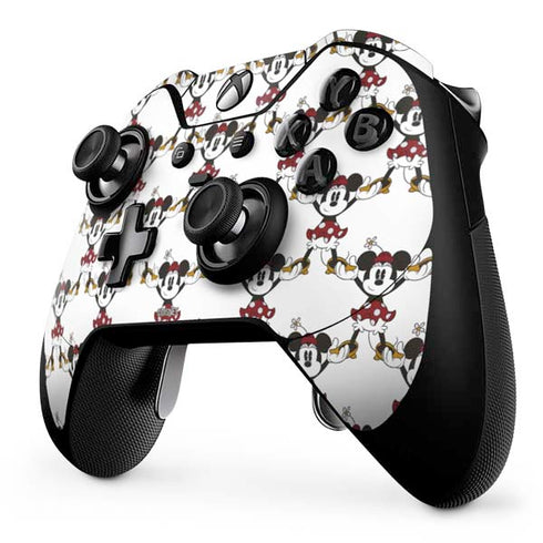 Disney Minnie Mouse Pattern Formation Xbox One Elite Controller Skin