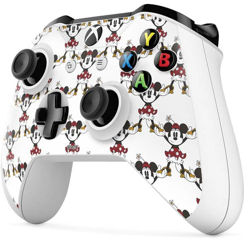 Disney Minnie Mouse Pattern Formation Xbox One S All-Digital Edition Bundle Skin