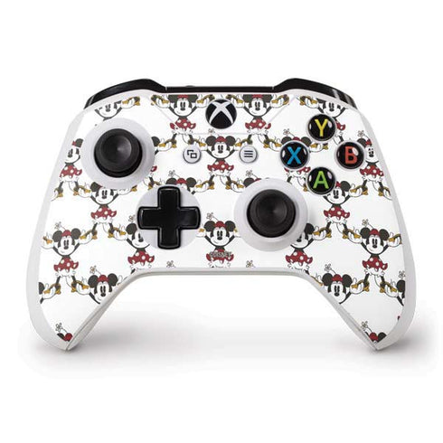 Disney Minnie Mouse Pattern Formation Xbox One S Controller Skin